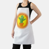 Niedlicher Cartoon Cactus Schürze (InSitu)