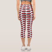 Niedlicher Cartoon Capri Leggings (Rückseite)
