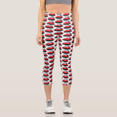 Niedlicher Cartoon Capri Leggings (Vorderseite)