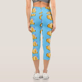 Niedlicher Cartoon Capri Leggings (Rückseite)