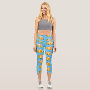 Niedlicher Cartoon Capri Leggings