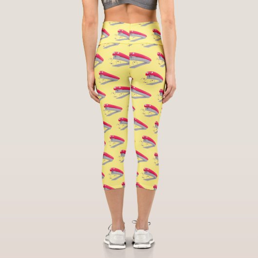 Niedlicher Cartoon Capri Leggings (Rückseite)