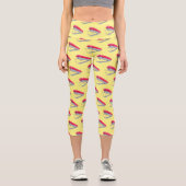 Niedlicher Cartoon Capri Leggings (Vorderseite)