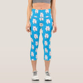 Niedlicher Cartoon Capri Leggings (Vorderseite)