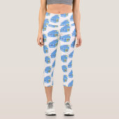 Niedlicher Cartoon Capri Leggings (Vorderseite)