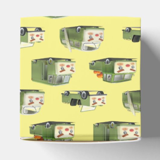 Niedlicher Cartoon Cars Lineup Geschenkschachtel (Oben)