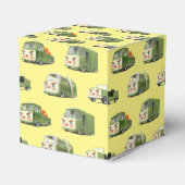 Niedlicher Cartoon Cars Lineup Geschenkschachtel (Rückseite)