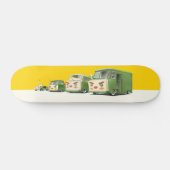 Niedlicher Cartoon Cars Lineup Skateboard (Horizontal)