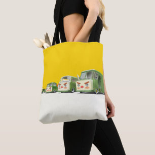 Niedlicher Cartoon Cars Lineup Tasche