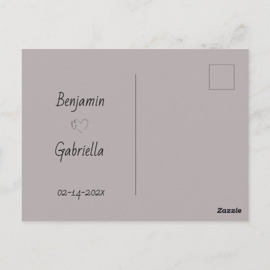 Niedlicher Cartoon Cat Lovers Herzlich Willkommen Postkarte (Rückseite)