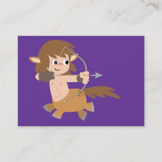 Niedlicher Cartoon Centaur ACEO - Visitenkarte