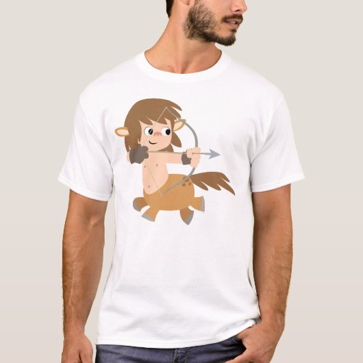 Niedlicher Cartoon Centaur Sagittarier Kinder T -  T-Shirt (Vorderseite)