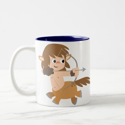 Niedlicher Cartoon Centaur Sagittarier Tasse (Links)