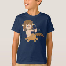 Niedlicher Cartoon Centaur Sagittario Kinder T - S