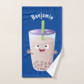 Niedlicher Cartoon-Charakter Badhandtuch Set (Handtuch)