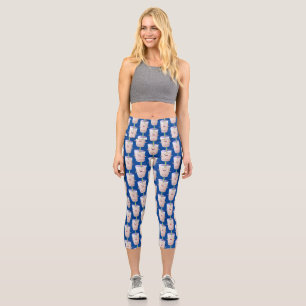 Niedlicher Cartoon-Charakter Capri Leggings