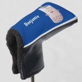 Niedlicher Cartoon-Charakter Golf Headcover (3/4 Vorderseite)
