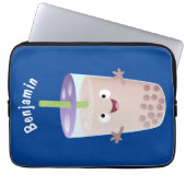 Niedlicher Cartoon-Charakter Laptopschutzhülle (Vorderseite)