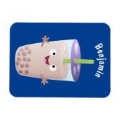 Niedlicher Cartoon-Charakter Magnet (Horizontal)