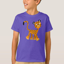 Niedlicher Cartoon Cheetah Children T - Shirt
