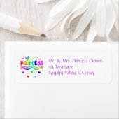 Niedlicher Cartoon Clip Art Rainbow Princess Tiara (Insitu)