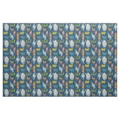 Niedlicher Cartoon Cryptids ID Guide Stoff (Fat Quarter (45,7 x 55,9 cm))