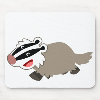 Niedlicher Cartoon-Dachs Mousepad