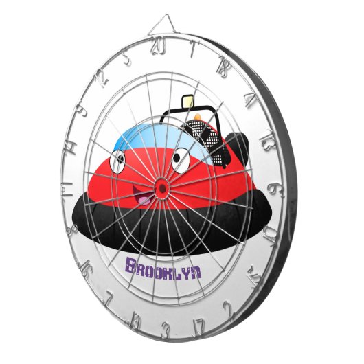 Niedlicher Cartoon Dartscheibe (Vorderseite rechts)