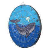 Niedlicher Cartoon Dartscheibe (Vorderseite rechts)