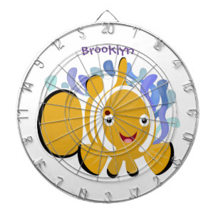 Niedlicher Cartoon Dartscheibe