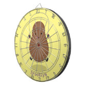 Niedlicher Cartoon Dartscheibe (Vorderseite rechts)