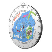 Niedlicher Cartoon Dartscheibe (Vorderseite rechts)