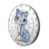 Niedlicher Cartoon Dartscheibe (Vorderseite rechts)