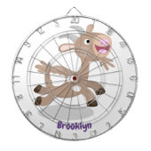 Niedlicher Cartoon Dartscheibe (vorne)