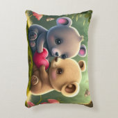 Niedlicher Cartoon Dekokissen (Vorderseite(Vertikal))