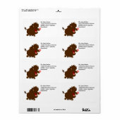 Niedlicher Cartoon, der das Gütesiegel "Wilde Boot (Vorne)