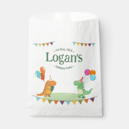 Niedlicher Cartoon Dinosaur Geburtstagsparty Geschenktütchen