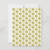 Niedlicher Cartoon Dinosaur Kinderdusche Dankeskarte (Rückseite)