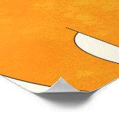 Niedlicher Cartoon Dinosaur Kinderdusche Poster (Ecke)