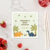 Niedlicher Cartoon Dinosaur Kinderdusche Serviette (Beispiel)