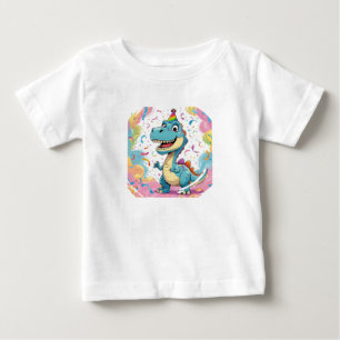 Niedlicher Cartoon Dinosaur T - Shirt