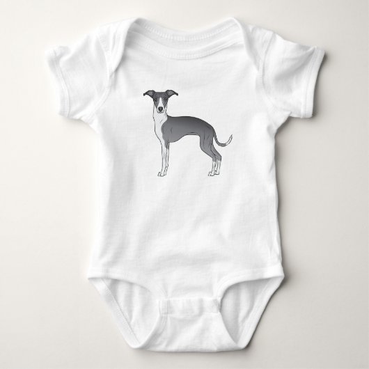 Niedlicher Cartoon Dog Baby Strampler (Vorderseite)