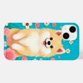 Niedlicher Cartoon Dog Case-Mate iPhone Hülle (Rückseite (Horizontal))