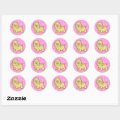 Niedlicher Cartoon Dog Cocker Spaniel Sticker (Blatt)