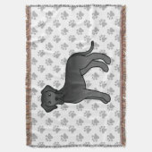 Niedlicher Cartoon Dog Decke (Vorderseite Vertikal)