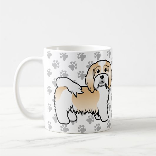 Niedlicher Cartoon Dog Kaffeetasse (Links)