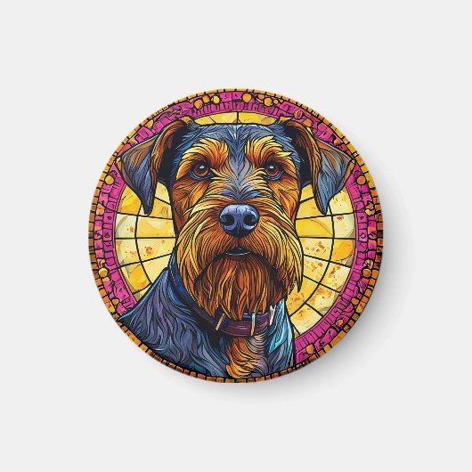 Niedlicher Cartoon Dog Magnet (Vorne)