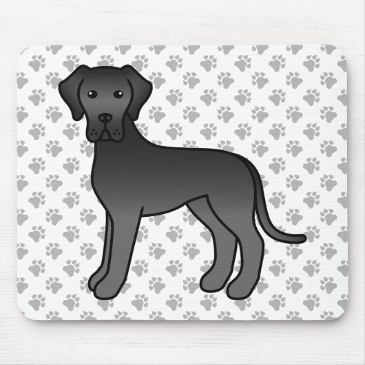 Niedlicher Cartoon Dog Mousepad (Vorne)