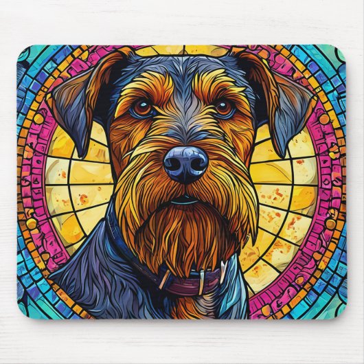 Niedlicher Cartoon Dog Mousepad (Vorne)