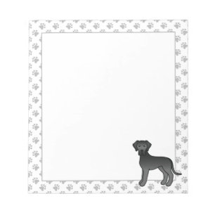 Niedlicher Cartoon Dog Notizblock